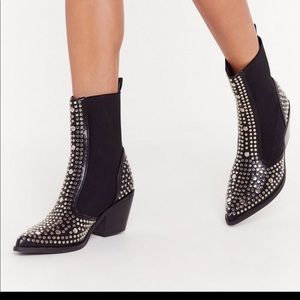 Studded Boots